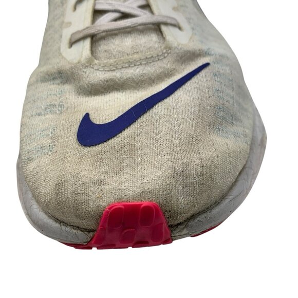 NIKE Invincible Run 3 Running Shoes Mens Sz 15 White Blue Pink Zoom X Sneaker - Picture 5 of 16